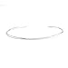 OCTCHOCO Minimalist Gold Open Arm Bracelet Fashion Silver Upper Arm Cuff Bangle (Silver)