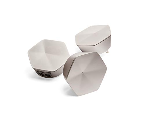 Plume SuperPod AC3000 Tri-Band Home WiFi System - 3 SuperPod Pack with 5-year Warranty and Lifetime Membership. For 3-4 Bedroom Homes. Small and Wall Pluggable. Adaptive Mesh Technology.