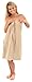 VEAMI Women's Spa Wrap Towel with Snap Closure -Morocco Dessert-X-Large/XX-Large