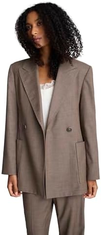 Amazon.com: BURBERRY Exaggerated Panel Detail Wool Tailored Jacket