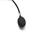 Scarlet Kitten Inflatable Dildo Gag Leather and Silicone for Women Men, Black