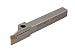 Accusize Industrial Tools 1/2'' Shank Heavy Duty Indexable Grooving/Cut-Off Holder, Nickel Plated, with a Gtn-2 Tin Coated Carbide Insert, 2415-5024