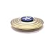 Bukit Cell 3-5 Min Captain American Shield Gold Metal Fidget Spinner Durable Titanium Alloy Metal Hand Spinner EDC ADHD Focus Anxiety Stress Relief Spinner +BC Stylus Pen + BCcloth + Metal Box