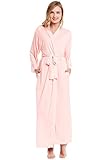 Del Rossa Women's Modal Knit Robe, Full Length Loungewear