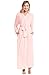 Del Rossa Women's Modal Knit Robe, Full Length Loungewear
