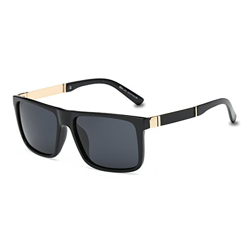 Mens Black And Gold Sunglasses TOPRated Best Mens Black And Gold