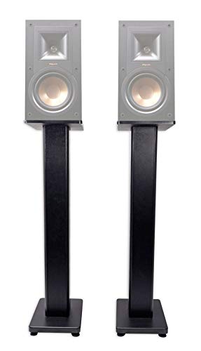 (2) 36″ Bookshelf Speaker Stands for Klipsch R-15PM Bookshelf Speakers
