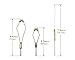 XFISHMAN Fly Tying Tool Kit 7 in 1 with Bobbin Finisher Scissors Hackle Hair Stacker Fly Fishing Tying Tools Set