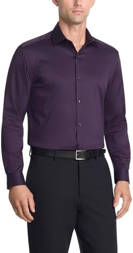 kirkland signature men's tailored fit dress shirt Kirkland Signature Men's Tailored Fit Dress Shirt-Exact Sleeve Length