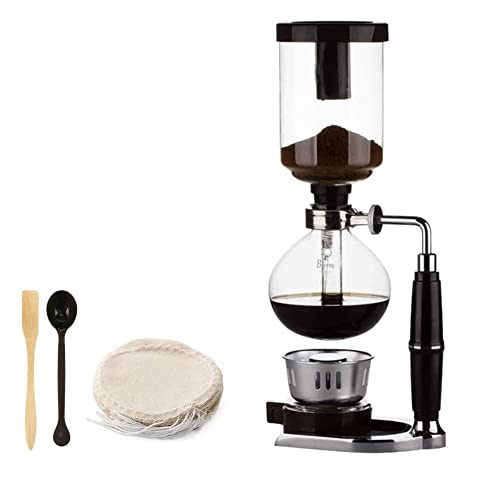 5 Cup Japanese Siphon Coffee Maker,Syphon Coffee Maker Set , High