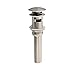 CRACCO SPA Bathroom Faucet Vessel Vanity Sink Pop Up Drain Stopper with Overflow Brush Nickel