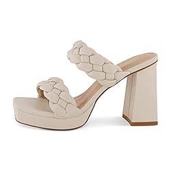 CUSHIONAIRE Women's Aurora braided platform sandal