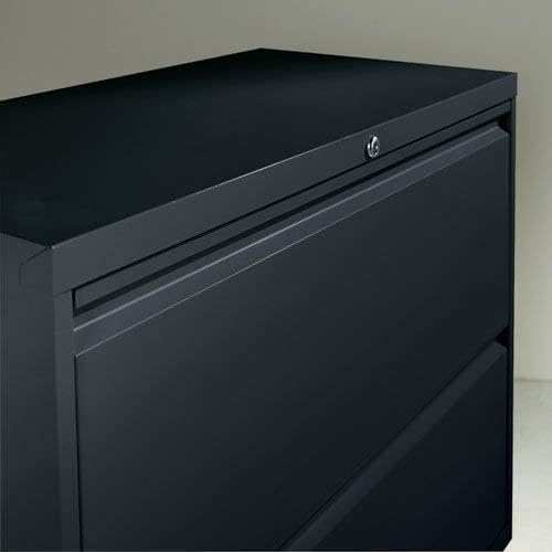 Amazon Com Alera 30 By 19 1 4 By 29 Inch 2 Drawer Lateral File Cabinet Black Furniture Decor