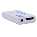 DAISEN Wii to HDMI 720P / 1080P HD Output Upscaling Converter – Supports All Wii Display Modes, HDMI Upscale Whitethumb 2