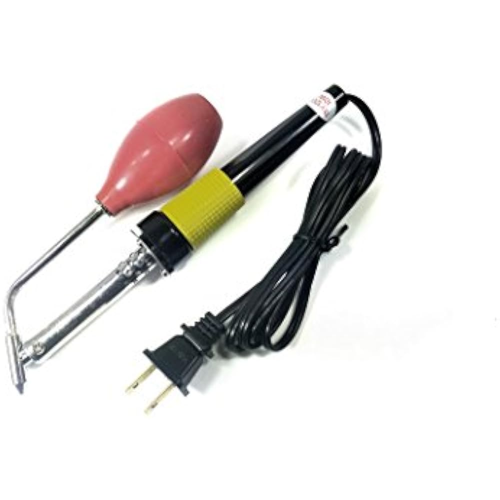 Desoldering Iron Vacuum Bulb Tube Solder Removal Pump Tool One Hand Kit