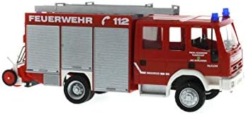 Reitze 68127 Rietze Magirus Eurofire Lf 16/12 Fw Filderstadt Scale 1:87 H0, Multi Colour