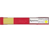Pk/12 Rosetta Da Vinci Leadholder Leads, 2 mm, Yellow