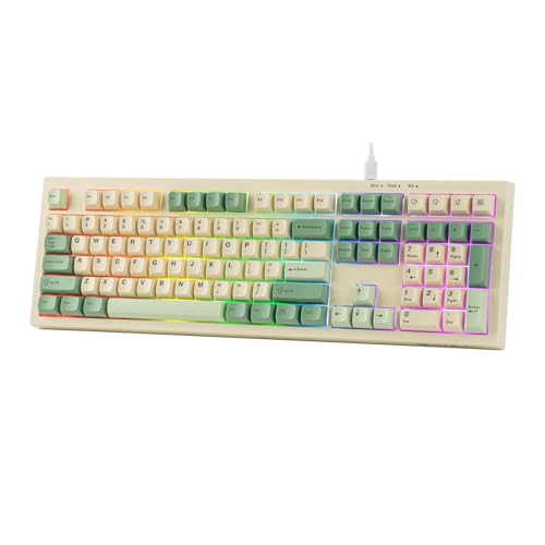 MechLands S102 Gaming Keyboard Yellow