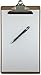 Trade Quest Legal Size Clipboard 9'' x 15.5'' Standard Metal Clip Hardboard (Pack of 6)