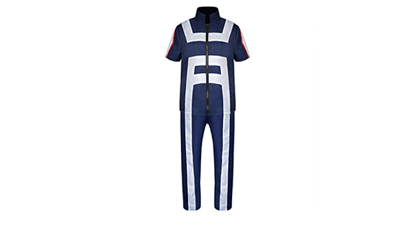 Cosplay My Hero Academia Midoriya Bakugou Todoroki Gym Suit Sportswear Top Pants Unisex Fancy Dresses Clothes Shoes Accessories Fashion