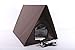 K&H Pet Products Multi-Kitty A-Frame Heated Cat House, Kitty Outdoor Insulated Shelter, Chocolate 35 X 20.5 X 20 Inches