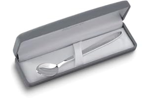 Silver-plated Gift Boxed Baby Feeding Spoon
