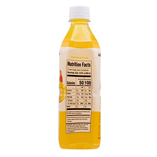 SEASON ALOE VERA DRINK WITH PULP, MANGO FLAVOR, 16.9 FL OZ (PACK OF 1)