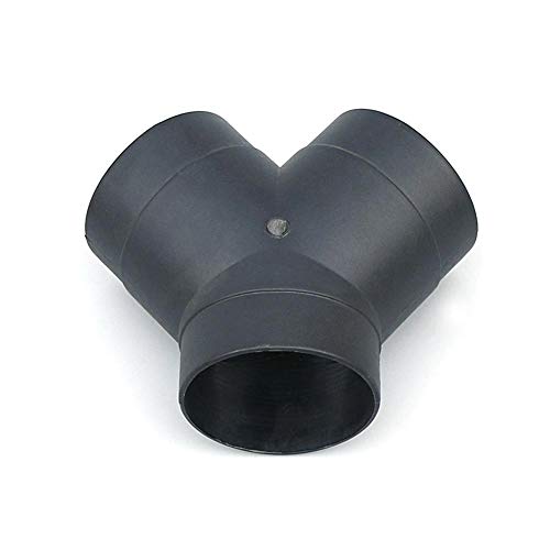 Rosymity 75mm Heater Pipe Duct Warm Air Y Outlet,Made by ABS Materials/120 Degrees Not Deformed/Fit for Webasto, Eberspaecher and Another Air Parking Heater.