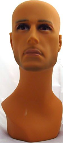 Giell Male Mannequin Head - Light Brown