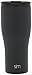 Simple Modern 20oz Journey Travel Mug with Straw Lid & Flip Lid - Vacuum Insulated Coffee Beer Pint Cup - 18/8 Stainless Steel Water Bottle - Midnight Black