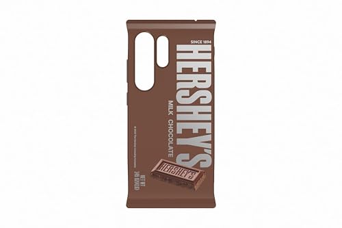 SBS Hershey's Milk Chocolate Snack Case für Galaxy S25 Ultra, Designed for Samsung, Handy-Hülle im ikonischen Schokoladentafel-Design, Stoßschutz, Brown