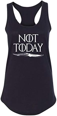 Memento Not Today GOT Arya Ladies Thrones Game TV Final Women's Shirt Premium Racerback Tank Top