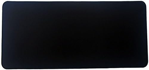 LilTechs Large Gaming Design Mouse Pad in Plain Black (60 x 30cm)