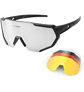 X-TIGER Occhiali Ciclismo CE Autentica Polarizzati con 3 Lenti  Intercambiabili Occhiali Bici Antivento e Antiappannamento Occhiali  Sportivi da Sole Anti UV da Uomo Donna per Corsa, MTB e Running :  Amazon.it: Abbigliamento