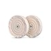 2 piece Buffing Polishing Wheels for Drill, rotary tools and bench grinder (6