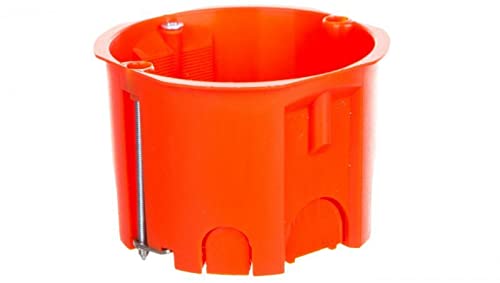 Regips PK-60F 0201-00 Flush-Mounted Box 60 mm / 80 Pieces/Elektro-plast Topper 5901130480029 Orange