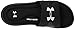 Under Armour Men's Ignite IV Slide, Black (001)/Black, 10