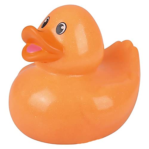 Glitter Rubber Duck Toy with Sound Assortment Duckies for Kids, Bath