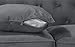 Divano Roma Furniture Classic Modern Scroll Arm Velvet Chesterfield Love Seat Sofa (Grey)