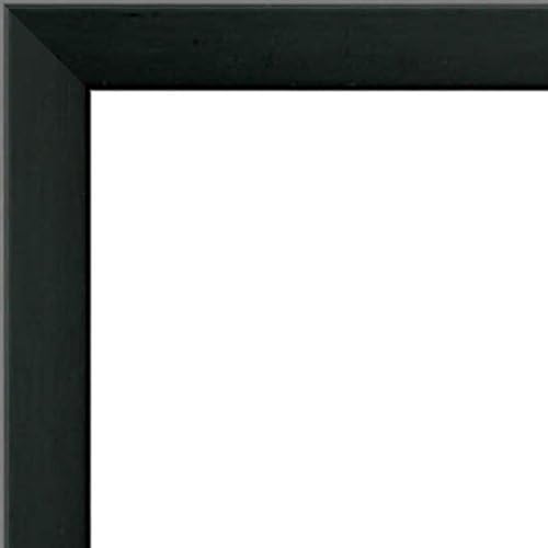22x28 Basic Black Solid Wood Shadowbox Frame - 2" Inches Deep - Great for Posters, Photos, Art Prints, Mirror, Chalk Boards, Cork Boards and Marker Boards