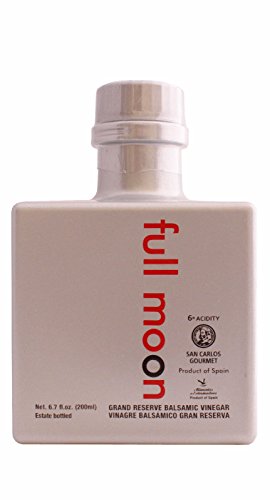 Full Moon Pago Baldios Grand Reserve Pedro Ximenez Vinegar, 6.7-Ounce Grey Glass Bottle