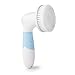 Vanity Planet Spin for Perfect Skin Face & Body Cleansing Brush, Frosted Blue