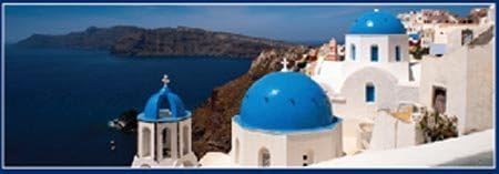 Santorini Greece Panographica Jigsaw Puzzle 750 Pcs
