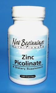 Zinc Picolinate (50mg) - 100 capsules