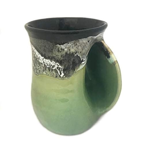 Clay in Motion Handwarmer Mug - Right Hand (Midnight Prairie)