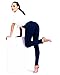 MoCuishle Womens High Waisted Jeans Stretchy Comfy Skinny Fit Denim Tights Pants (Small, Blue)
