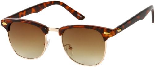 Sunglass Warehouse | The Whistler Sunglasses - Browline - Metal &amp; Plastic Frame - Men &amp; Women