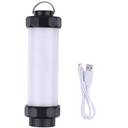 URAURORA Waterproof LED Work Light Rechargeable Camping Light with 5 Levels Dimmable USB Line for Household Hiking Fishing Emergency