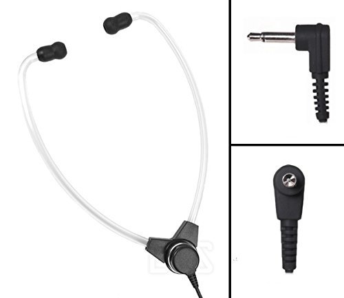 ECSSH-50-SAET 3.5 mm Stetho Style Transcription Headset with Soft Eartips