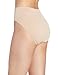 Bali womens Comfort Revolution Seamless Hicut briefs underwear, 1 Pack - Nude, 7 US